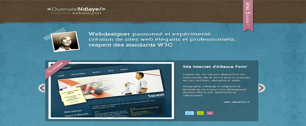 Ousmane Ndiaye, freelance french webdesigner