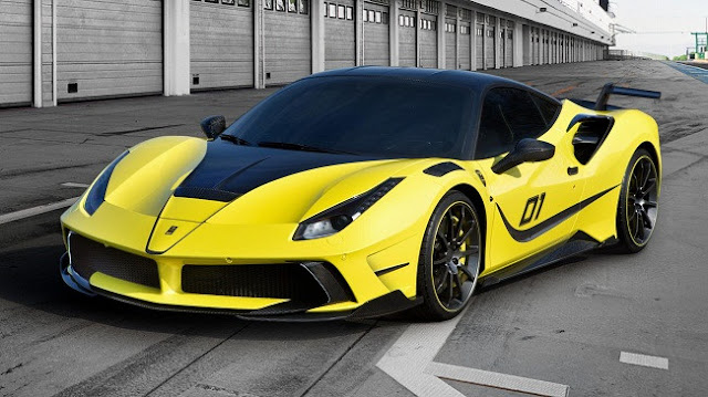 Ấn tượng với Ferrari 488 GTB phiên bản "độ" của Mansory