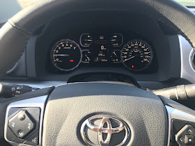 Instrument cluster in 2020 Toyota Tundra TRD Pro CrewMax