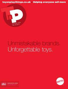 TnP Toys n Playthings 33-05 - February 2014 | TRUE PDF | Mensile | Professionisti | Distribuzione | Retail | Marketing | Giocattoli
TnP Toys n Playthings is the market leading UK toy trade magazine.
Here at TnP Toys n Playthings, we are committed to delivering a fresh and exciting magazine which everyone connected with the toy trade wants to read, and which gets people talking.