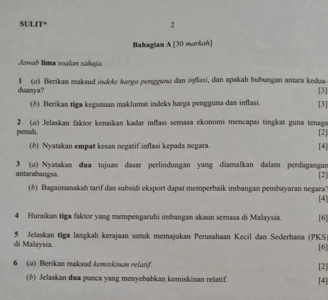 JUHAIMI MAJID: ANALISIS SOALAN DAN SKEMA JAWAPAN CADANGAN 