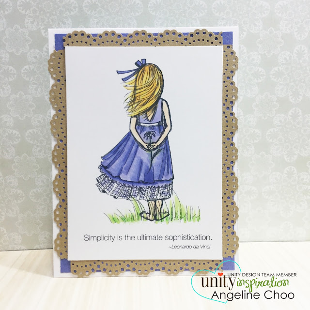 ScrappyScrappy: Unity BIG Blog Hop + New Videos #scrappyscrappy #stamp #stamping #card #unitystampco #copic #coloring #phyllisharris