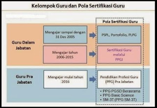 gambar jalur sertifikasi guru