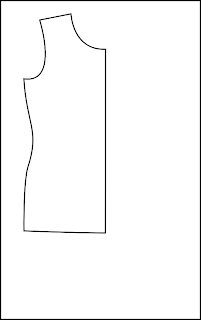 Trace off the bodice pattern