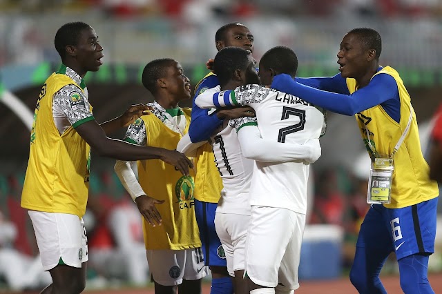 U17 AFCON: Nigeria's Golden Eaglets beat South Africa in a dramatic comeback, progress to Final 8 - Algeria 2023