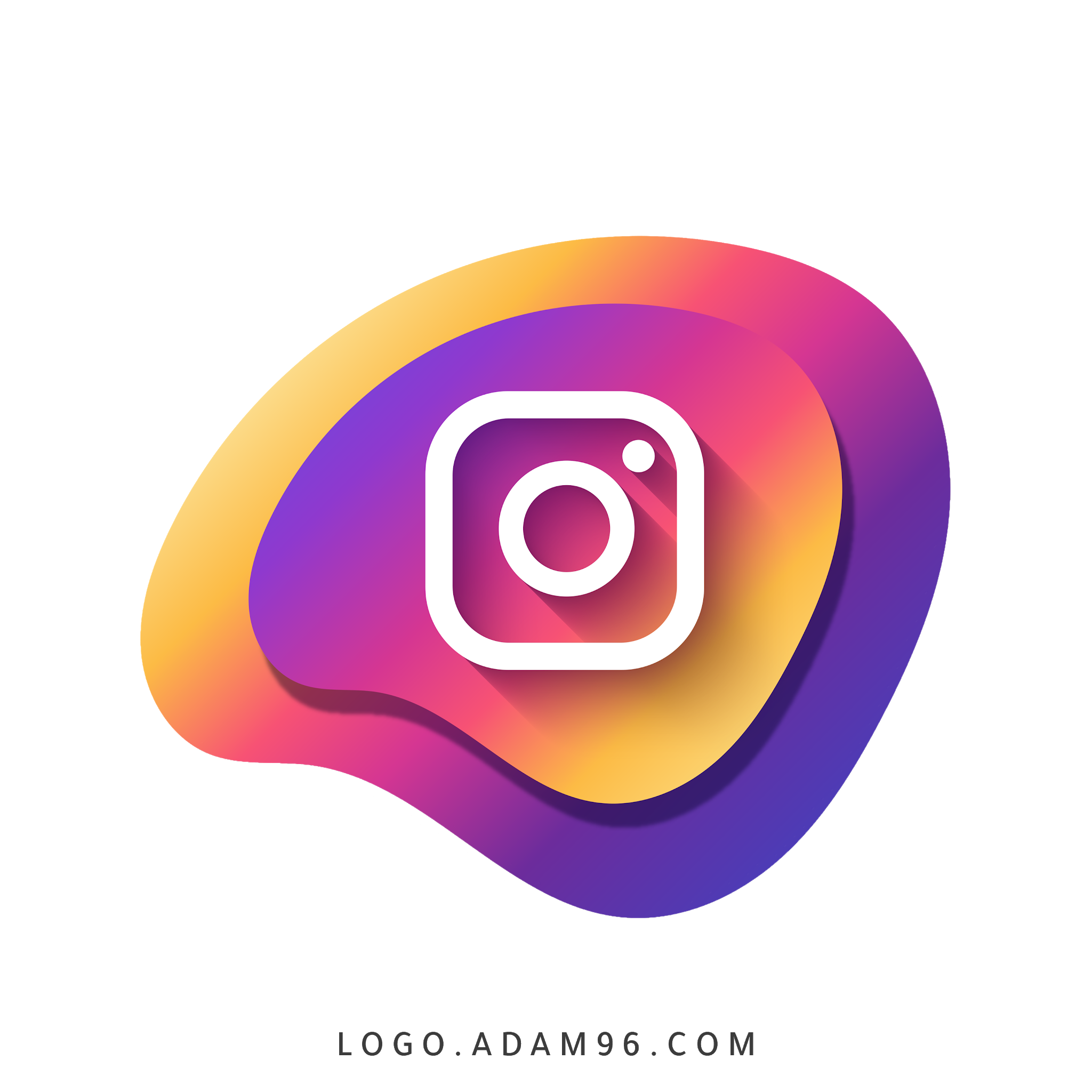 تحميل اجمل ايقونة انستقرام لوجو رسمي عالي الجودة Logo Instagram PNG