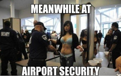 Meanwhile at airport security