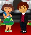 Dora and Diego in Hollywood