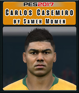 PES 2017 Faces Casemiro by Sameh Momen