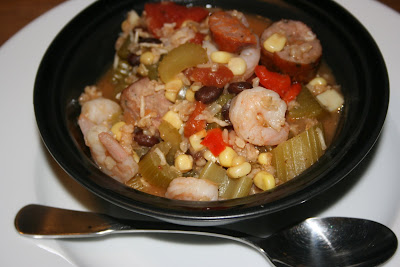 this is how you make jambalaya in the crockpot slow cooker