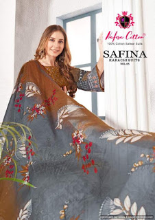 Nafisa Safina vol 5 Pakistani dress material