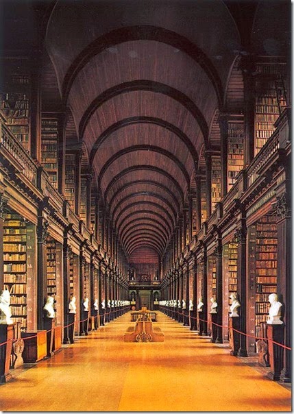 The Long Room, Trinity College Library, Dublin, Ireland