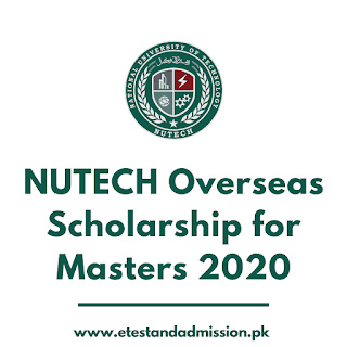 nutech overseas scholarship for masters 2020