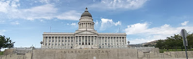 Capitolio de Salt Lake City, capital de Utah.