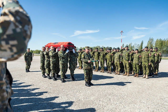 Today is a national mourning day in honor of the soldier Zarife Hasanaj