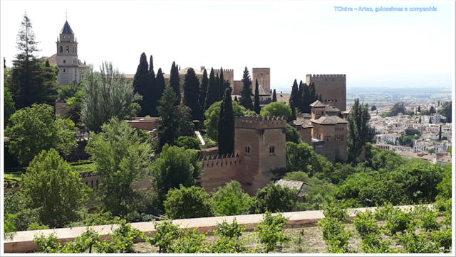 sem guia; Europa; Alhambra; El Generalife;