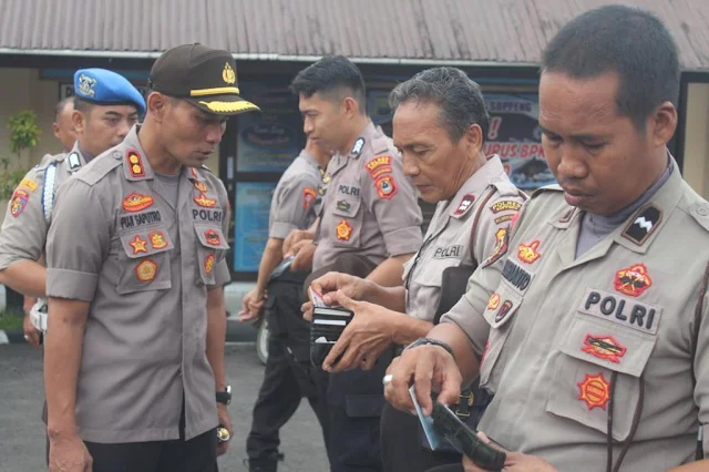  Kapolres Lakukan Pemeriksaan Gaktiplin Personil Polres Soppeng, Ini Tujuannya