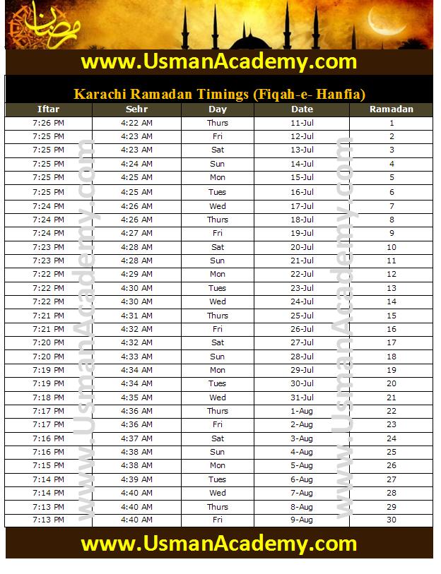 Ahmedabad Ramadan Timings 2020 Calendar Ahmedabad Ramazan ...