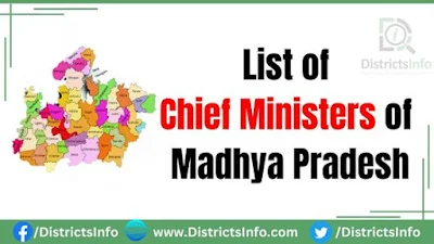 List of Chief Ministers of Madhya Pradesh State