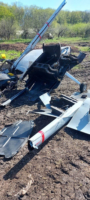 Turkey made Ukrainian Bayraktar TB2 drone downed