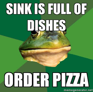 foul bachelor frog order pizza