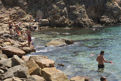 S'Abanell beach in Blanes