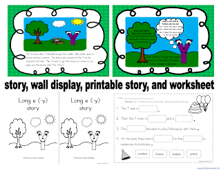https://www.teacherspayteachers.com/Product/Long-e-y-ey-and-y-Literacy-Activities-Bundled-with-Assessment-617052