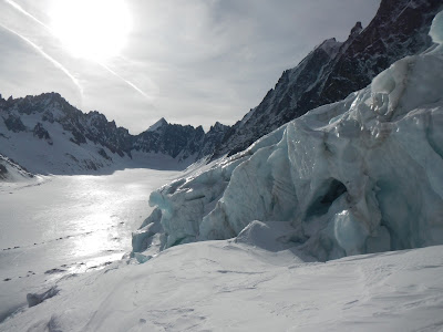 ski de randonnée au 3 cols Chamonix Manu RUIZ