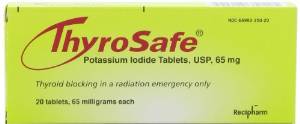 Potassium iOdide Thyrosafe Potassium Iodide Tablets