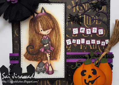 Tiddly Inks Halloween Cat Fever