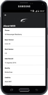 BBM Mod Tema V8 BB Original Style 3.0.0.18 Apk Terbaru