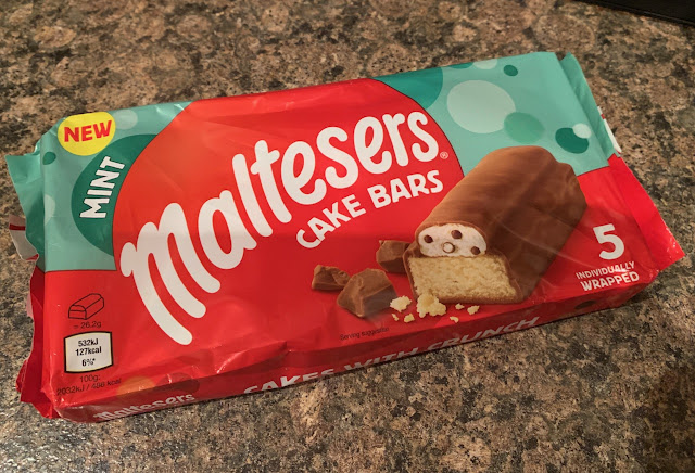 Mint Maltesers Cake Bars