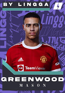 PES 2021 Faces Mason Greenwood by Lingga