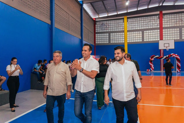 Lucas Ribeiro entrega obras no Centro de Treinamento de Professores em Sousa e destaca investimentos em Educação e Esporte