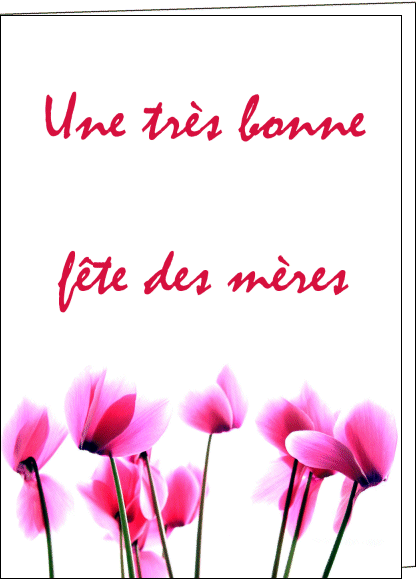 News From France Happy Mothers Day Joyeuse Fête Des Mères