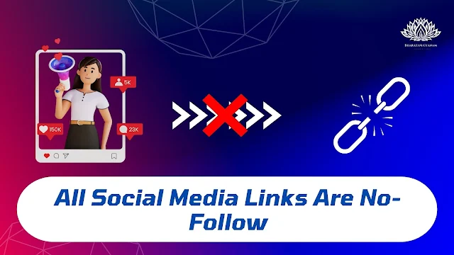 All Social Media Links Are No-Follow