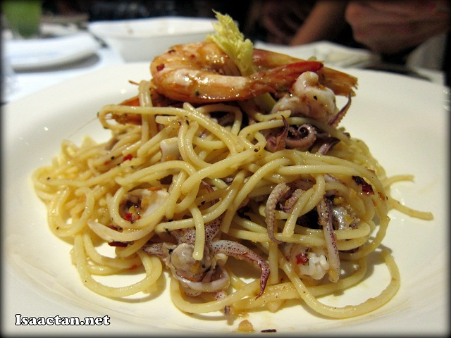 Seafood Aglio-Olio - RM22.50