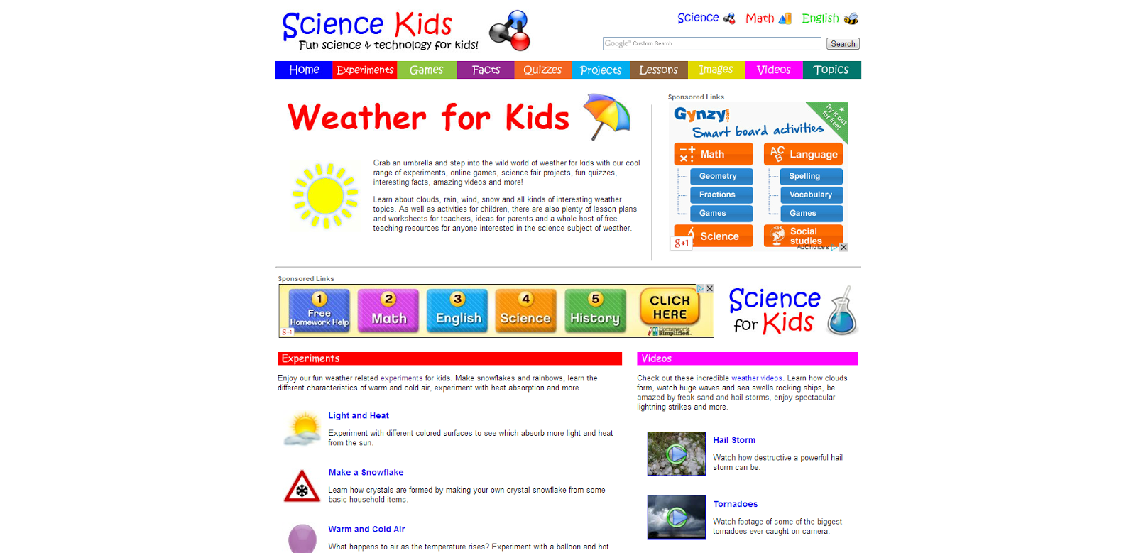 online quizzes for kids