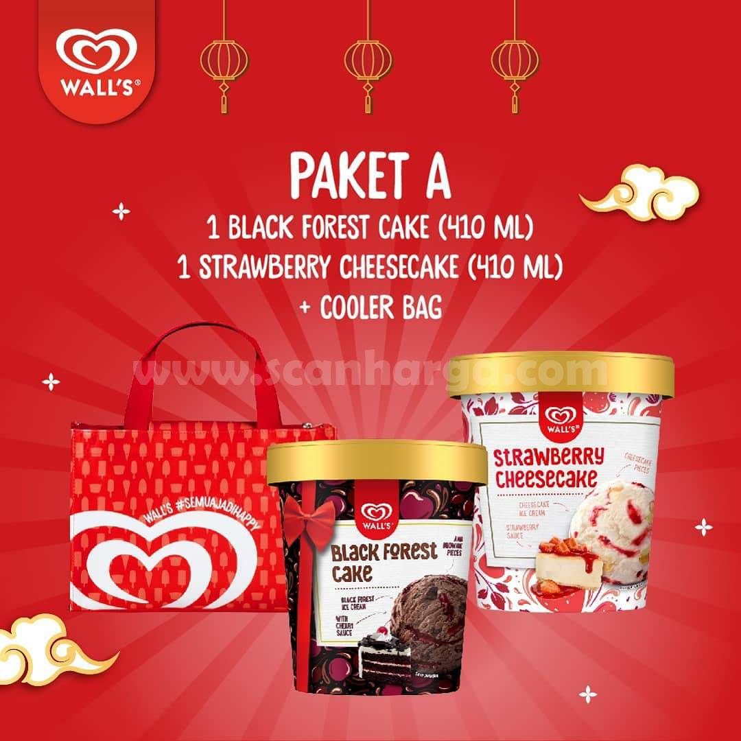 Promo harga Spesial WALL’S IMLEK HAMPERS! GRATIS Cooler Bag + ONGKIR hanya 100K