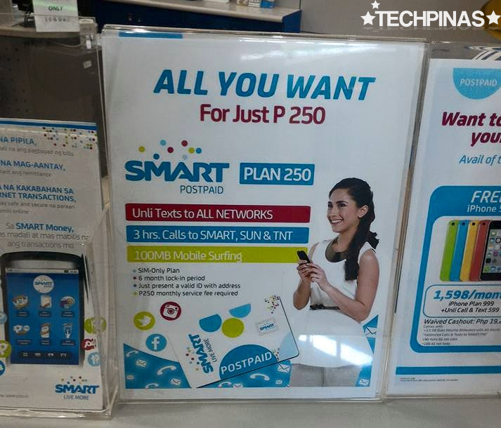 Smart Plan 250, Smart Unli All Net Texts