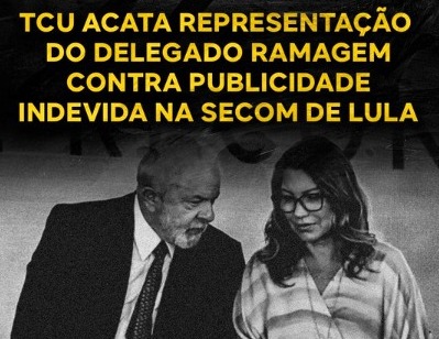 Deputado entra com ação contra promoção de Janja e equipe de Lula pela Secom