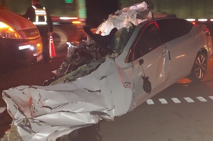 Accidente fatal en la Autopista: tres muertos y un herido