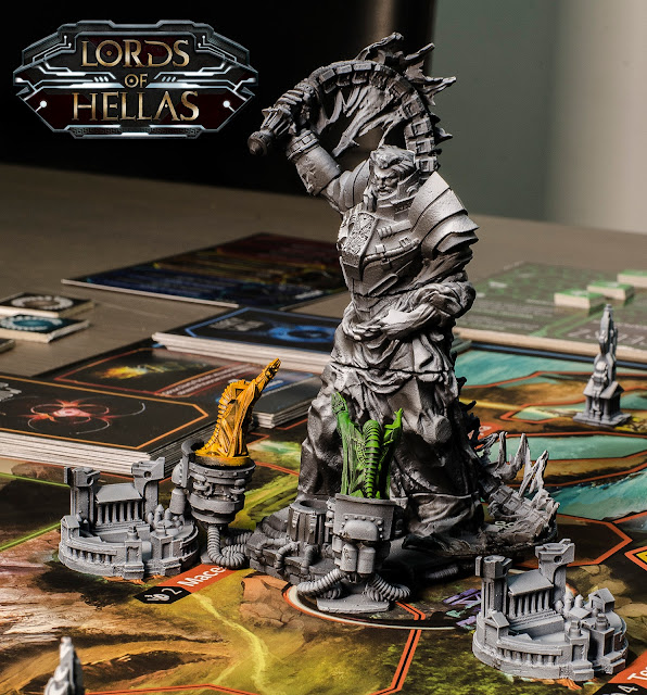 Lords of Hellas Kickstarter zeus monument