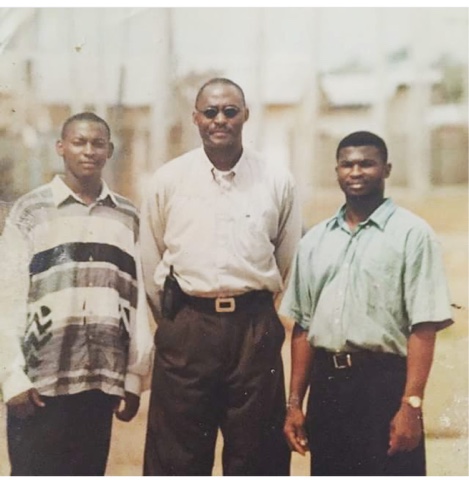 Richard Mofe Damijo throw back Picture with friends