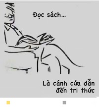 Đọc..sách...là cánh cửa dẫn đến tri thữ