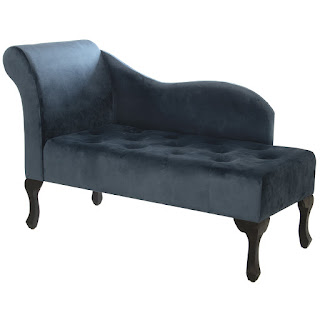 divan para el salon estilo clasico azul