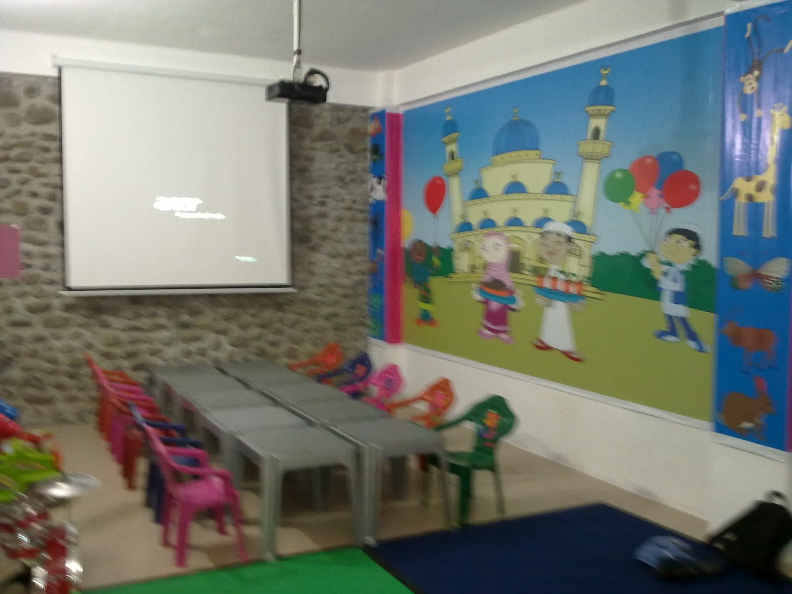 contoh gambar ruang kelas tk hiasan ruang kelas taman 