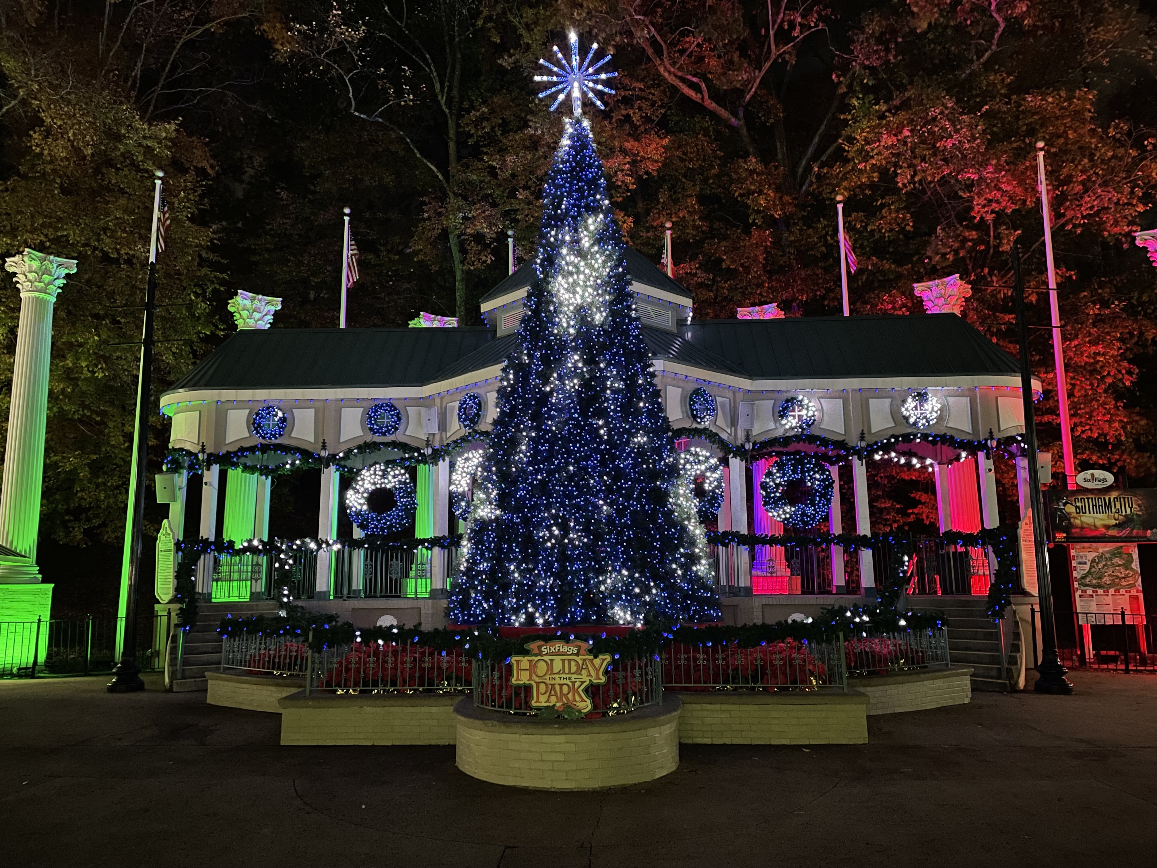 Holiday in the Park Brings Festive Cheer to Six Flags Over Georgia