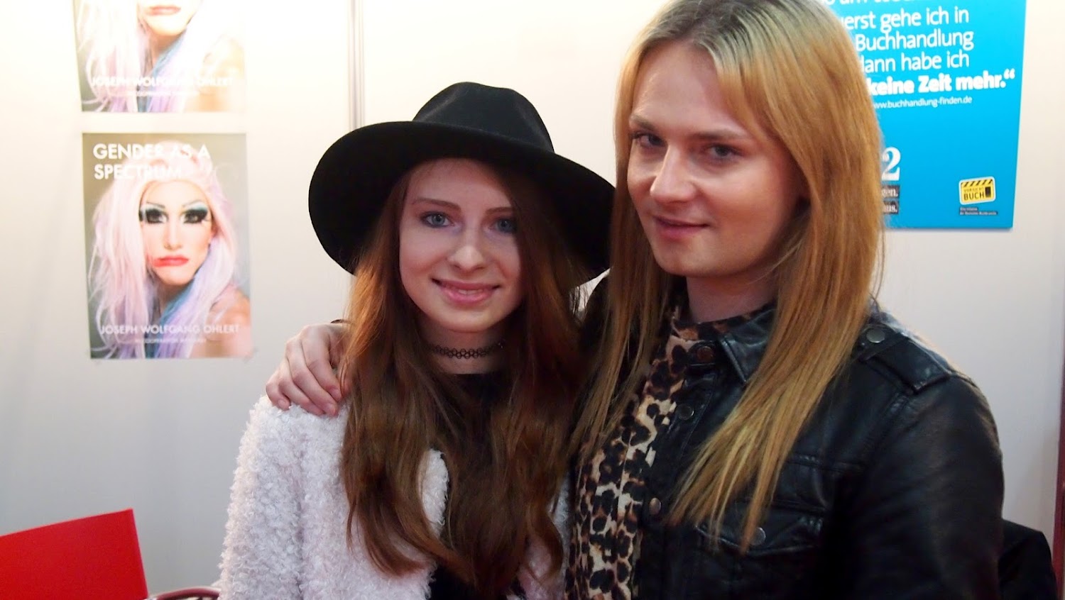 Sänger Jack Strify auf der Leipziger Buchmesse 2016- ehemaliges Cinema Bizarre Frontman