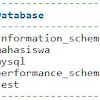 cara membuat database dan tabel pada xampp mysql CMD